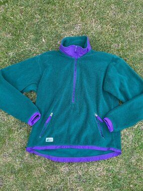 MEC - Vintage Jaguar Pullover (Men's) - Teal/Purple